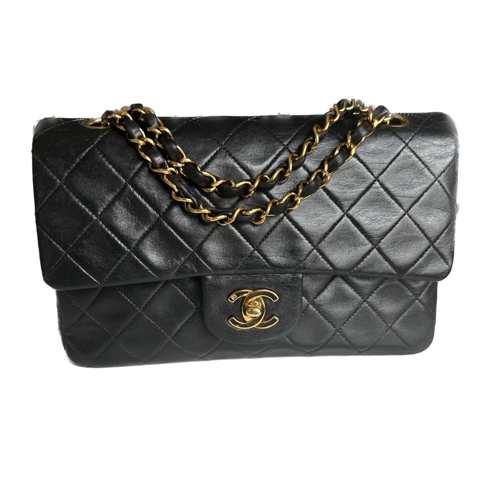 Chanel Small 24K Gold Hardware Double Flap Bag